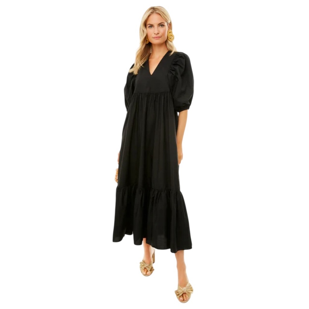 Hunter Bell Palmer Dress. Onyx. XS. EUC